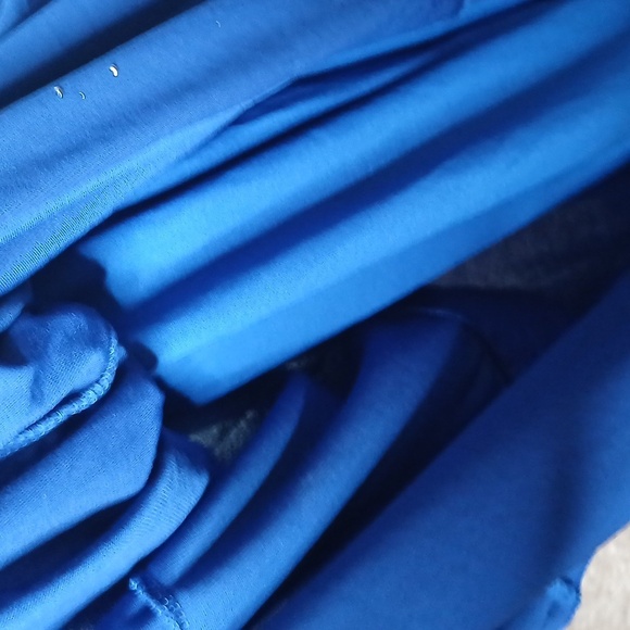 Blue sparkling lace top skirt size small - Picture 8 of 13